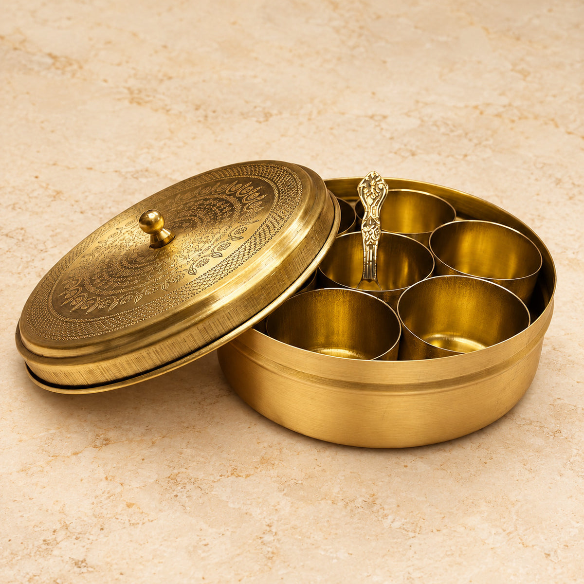 Masala box — masala three quarter feature view