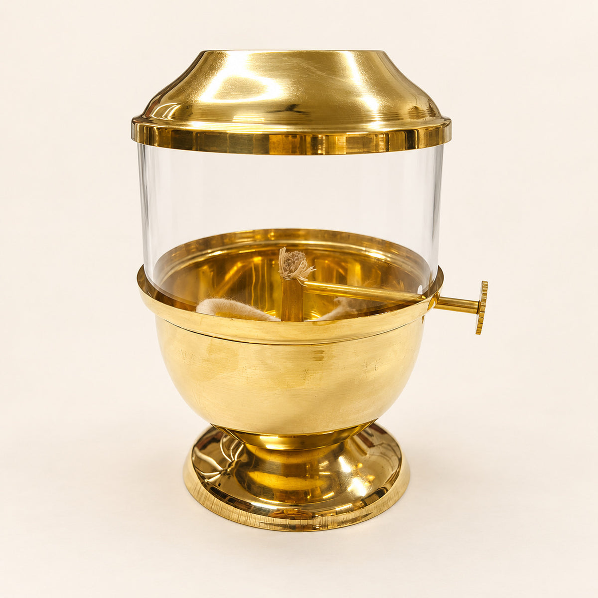Akhand diya — akhand front view