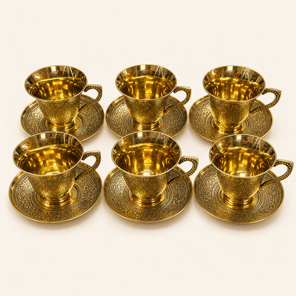 Cup and saucer set — cups main view